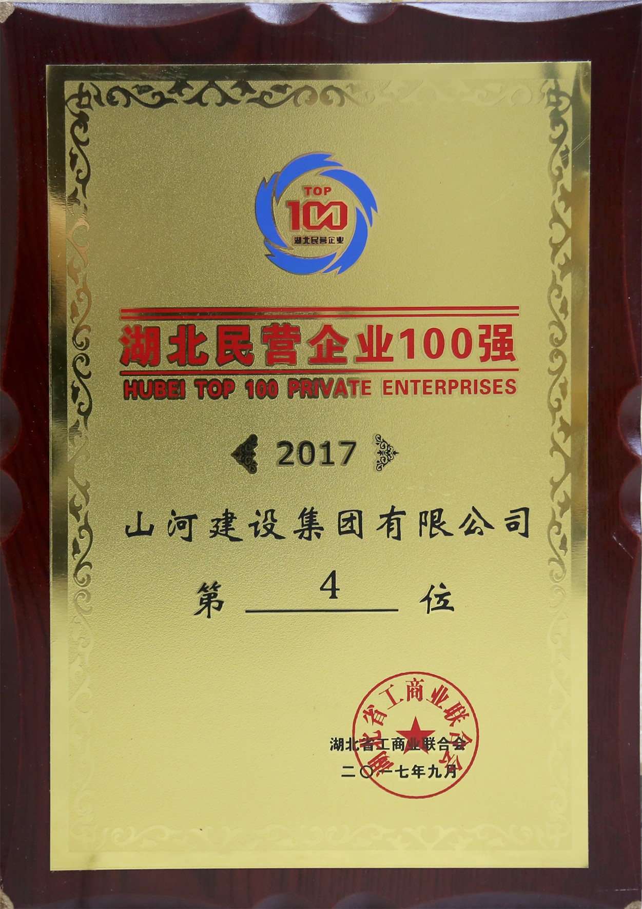 2017湖北民營(yíng)企業(yè)100強(qiáng)